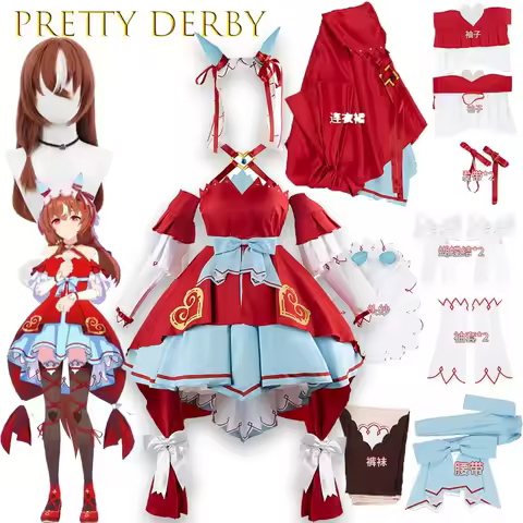 Game Still in Love Cos Uma Musume: Pretty Derby Cosplay Costume Anime Game Halloween Clothes for Wom