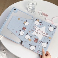 เคส iPad Gen10 Gen11 Air7 ที่ใส่ปากกา Star Pacha Dog เคสiPadหมุน 360° Air6 Gen9 Air5 10.9 Air6/7 13 