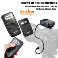Godox TR Series Wireless Timer Remote Control for Camera Canon Nikon and Sony