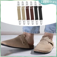 [lzdhuiz3] 6 Pieces Sandal Straps Pant Clip Waist Clip Dress Tightener Clip Cinch Clips for Glove