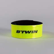 BTWIN Visibility Leg/Arm Band B'Twin 500 - Neon Yellow