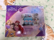 Disney 美人魚 雙人加大床單連枕頭袋6寸