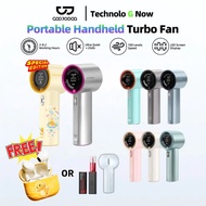 [ MY] GOOJODOQ GFS001  Kipas Turbo Berkelajuan Tinggi| Pelarasan Kelajuan Kipas dengan Paparan LED K