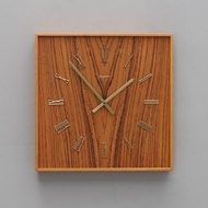 Teak wood wall clock/ wall clock/ unique wall clock/ Roman wall clock