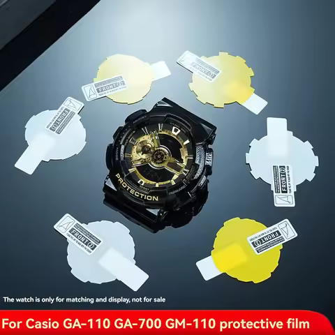 2PCS GA110 Tempered Glass Screen Protector For Casio GA-110 GA-700 GM-110 Series Protective Film Ant
