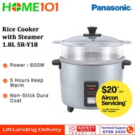 Panasonic Rice Cooker with Steamer 1.8L SR-Y18