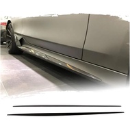 Car Side Skirts Sticker Extension Spoiler Compatible with Mercedes-Benz C217 S500 S550 S560 S63 AMG 