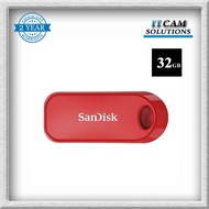 SANDISK CRUZER SNAP 32GB / THUMB DRIVE / USB DRIVE / PENDRIVE 32 GB