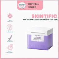 Skintific AHA BHA PHA Exfoliating Pads 130ml