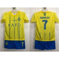 Latest!!! Ronaldo's New VIRAL CLUB Children's Football JERSEY/RONALDO AL NASSR 2023 Ball JERSEY