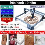 SCULPFUN S9 EU máy khắc laser mini 90W máy cnc mini khắc gỗ 410x420mm laser engraving machine (Lấy n