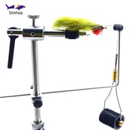 [Simhoa] Fly Tying Vise for Fishing Multiple Adjustments for Teasers and Jigs Rotary Fly Tying Vise 