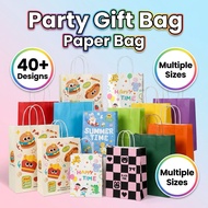 Bag Paper Bag with handle Wrapping Birthday Event Party Goodie Bag