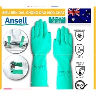 Chemical Resistant Gloves ANSELL 37-176 Genuine