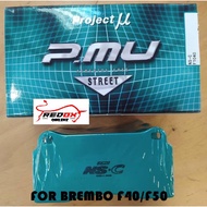 BREMBO F40 / F50 BRAKE PAD - PROJECT MU NS-C