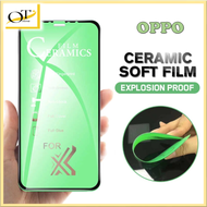 Ceramic Clear Oppo F1S F5 F7 F9 F11 R15 R17 Pro Reno 2 2F 3 4 5 5F 6 6Z Pro Full Tempered Glass