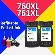 Compatible Canon 760 761 PG760XL CL761XL ink cartridge for Canon TS5370