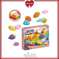 BABY BAM Dynamic Magic Sand Play Toy Mainan Kanak-kanak Sand Sets Dynamic Eco Sand Castle Play Set -