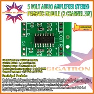 PROMO TERBATAS PAM8403 PAM 8403 SUPER MINI CLASS D 3W STEREO DIGITAL HIFI AMPLIFIER / PAM8403 MINI D