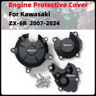 For Kawasaki ZX-6R ZX6R 2007-2024 Motorcycles Engine Cover Protective cover  For GB Racing Protectio