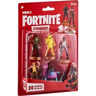 Fortnite Battle Royale Authentic Toys with Stamp, 5 Pack Blister Collection