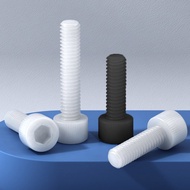 [WDY] M3/M4/M5/M6/M8 White Nylon Hexagon Socket Screw M3M4M5M6 Plastic