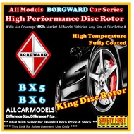 BORGWARD BX5 BX6 Disc Rotor Drilled Slotted / Pemutar Cakera Berprestasi Tinggi