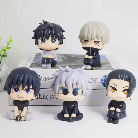 Anime Jutsu Kaisen Figures GK Inumaki Toge Okotsu Yuta Fushiguro Toji Satoru Gojo Geto Suguru Action