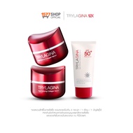 Trylagina 12X Collagen  ไตรลาจิน่า คอลลาเจน 12X เซรั่มคืนความอ่อนเยาว์ครบ 5 มิติ 2 กระปุก ฟรี กันแดด
