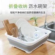 小厨迷（XIAOCHUMI）可折叠沥水碗筷架厨房餐具收纳置物架多功能带水槽收纳 1个装