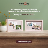 Memory Box Frame 4R X 3 Pcs -Pop Up Foto 4R -Bingkai Foto -Pigura Foto