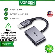 UGREEN 2 In 1 Type C To 3.5mm Audio Jack Charging Adapter Converter USB C Type C For Smartphone Mobi