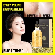 Original 24k  Ampoule 99.9% Glass Skin Anti-Wrinkles , Anti-Pores , Anti-Aging Moisturizer Serum Ser