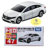 Tomica 47 EQS by Mercedes EQ White Special Color