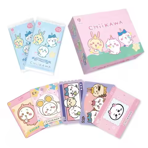 Chiikawa Fun Time Collection Trading Card Blind Box Cute Anime Merchandise Chiikawa Hachiware Usagi 