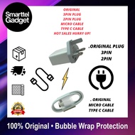 3pin / 2pin Plug | Micro Cable | Type C Cable | Charger Plug | Android Cable | Fast Charger 3.0