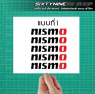 Nismo สติกเกอร์ติดล้อ Nismo สติกเกอร์แต่งรถ Nismo สติกเกอร์ติดมุมกระจก