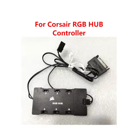 replace Controller For Corsair RGB HUB Controller Support QL LL ML SP HD120/140 RGB fan RGB HUB Repa
