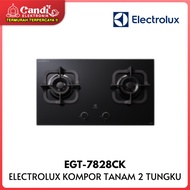 ELECTROLUX Kompor Gas Tanam 2 Tungku EGT-7828CK