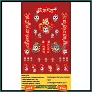 Chinese New Year Snake Sticker 2025 Chinese New Year Wall Sticker Wallpaper Snake Sticker Cod