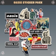 OASIS Sticker Pack 17pcs | Oasis vinyl band stickers