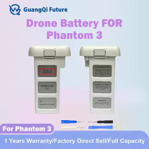 4500mAh New Battery For DJI Phantom 3 Flight Time 23mins Compatible with DJI Phantom 3 Series Intell