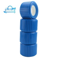 4 Piece Boat Trailer Ribbed Wobble Rollers for Boat Yacht Trailer