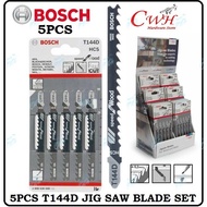 1PCS / 5PCS BOSCH T144D WOOD Jigsaw Blade JIG SAW Okatz JS100-QL SJ45 EKCO EK-JS701 JOUSTMAX JST4550