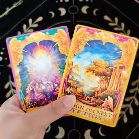 New Oracle Cards A 44 Card Deck Prophecy Divination Oracle Cards Friend Entertainment Party Board Ga