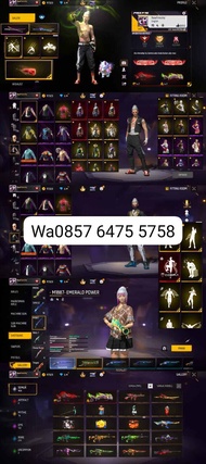READY STOK AKUN FF AMAN DAN TERPERCAYA SPEK GACOR ABIS