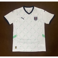 2425 Austria Away S~2XL/Sports Top/Quick-Drying Jersey/Sports T-Shirt
