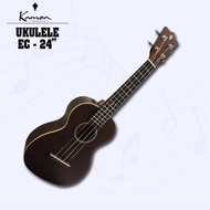 KAMOA กีต้าร์ อูคูเลเล่ Ukulele Concert (Kamoa) E-C 24   แถมฟรี กระเป๋าอูคูเลเล่ + จูนเนอร์ JT-06