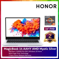 Honor MagicBook 14 AAHY 14'' FHD IPS Laptop Mystic Silver ( Ryzen 5 5500U, 8GB, 256GB SSD, ATI, W10 