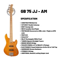 BASS ELEKTRIK CORT GB 24 55 75 JJ SERIES